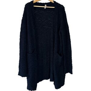 Zenana Dark Blue Cardigan